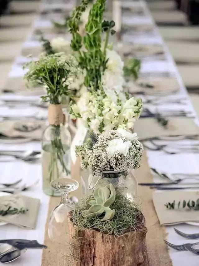 12种餐桌花艺布置方法1分钟学会!