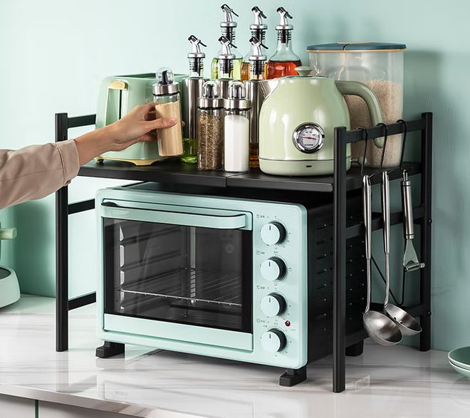 看看厨房好用的置物架太实用了!